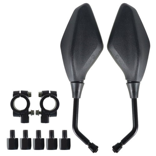 DURAFORCE Rear View Side Mirrors Connectors Fit For Polaris Sportsman 110 300 XP 850 1000