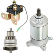 DURAFORCE Fit For Polaris Sportsman 500 1996-2002 NEW Starter Drive & Relay Solenoid