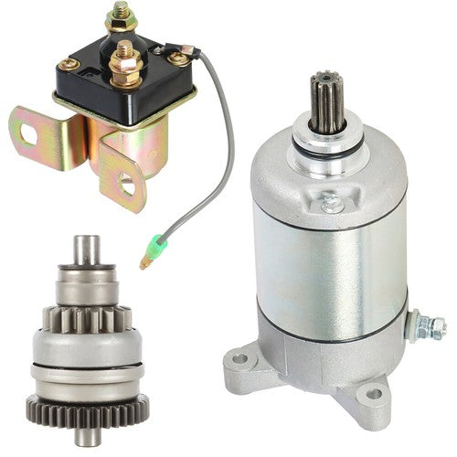 DURAFORCE Fit For Polaris Sportsman 500 1996-2002 NEW Starter Drive & Relay Solenoid