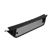 DURAFORCE Fit 2022-2024 Honda Civic 4DR Glossy Black Front Bumper Lower Grille Honeycomb