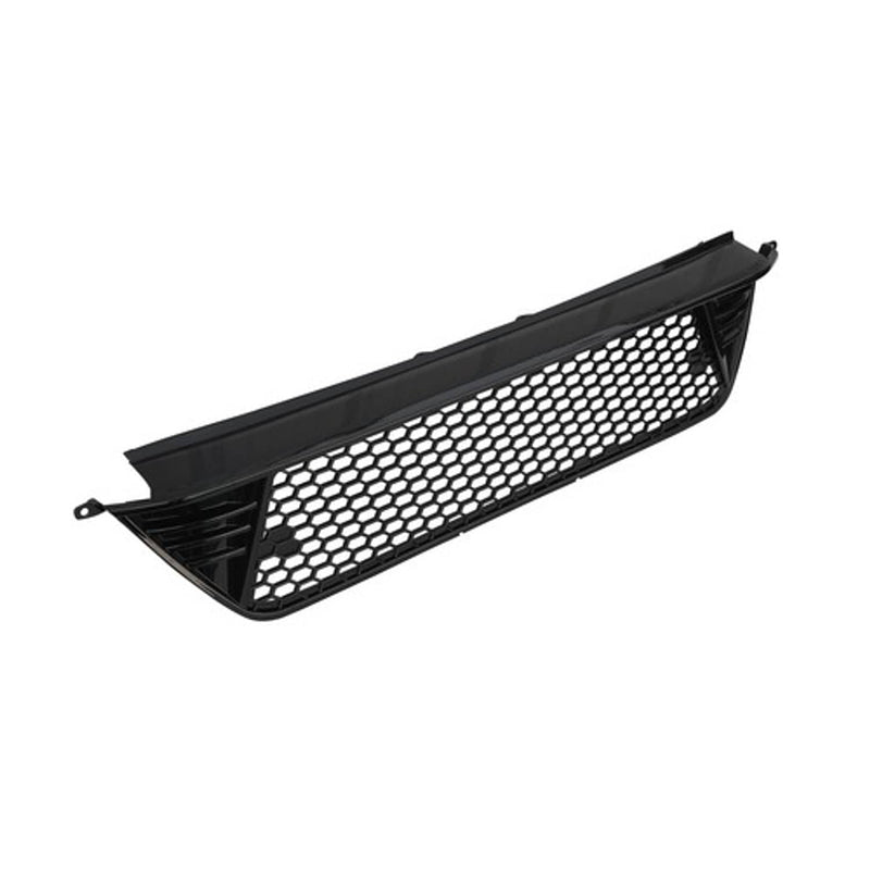 DURAFORCE Fit 2022-2024 Honda Civic 4DR Glossy Black Front Bumper Lower Grille Honeycomb