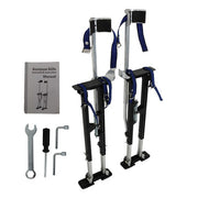 DURAFORCE Drywall Stilts 36" - 48" Adjustable Aluminum Alloy For Painting Electrical Stilt