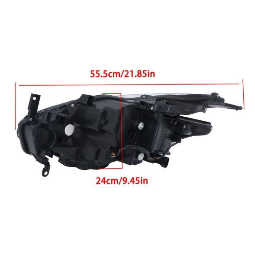DURAFORCE Left+Right LED W/DRL For Nissan Murano 2015-2018 Headlamps Headlights Assembly