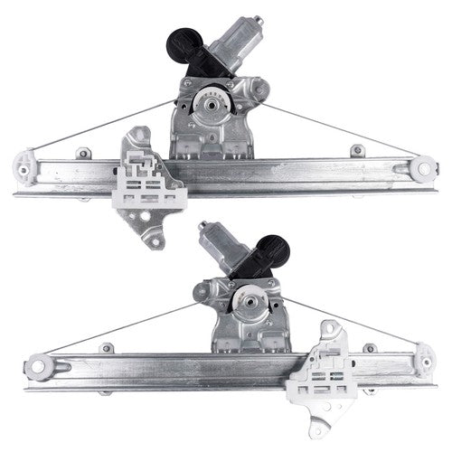 DURAFORCE 2x Front Left Right Power Window Regulator w/ Motor for Nissan Maxima 2016-2023