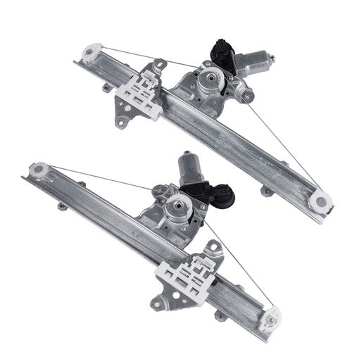 DURAFORCE 2x Front Left Right Power Window Regulator w/ Motor for Nissan Maxima 2016-2023