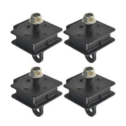 DURAFORCE For 04-07 Yamaha RHINO 660 BOTTOM & TOP ENGINE MOUNT RUBBER DAMPER KIT