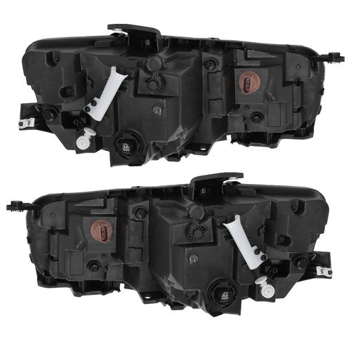 DURAFORCE Headlights Replacement Fit For Chrysler Pacifica 2021-2023 LH+RH Clear Lens LED