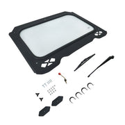 DURAFORCE 2014-2018 Full Glass Windshield W/Wiper Front For Polaris RZR 900 1000 Turbo