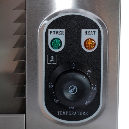 DURAFORCE Electric Cheesemelter Grill 2000W 120-570°F Broiler Stainless Steel Toaster Oven