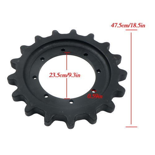 DURAFORCE Drive Sprocket fits New Holland Gehl CA963 /87460888 /Fits Case 87447232