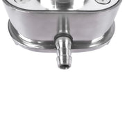 DURAFORCE Push-in Breather &PCV Combo Kit 1-1/4" Valve Cover Hole Polished Aluminum Finned