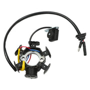 DURAFORCE Stator Ignition Coil Spark Plug For Honda 31120-GW8-671 XR50R 00-03 XR70R 97-03