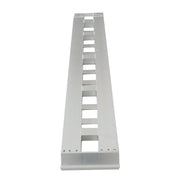 DURAFORCE 1 Pair 6063 Aluminum Silver 84" × 14" Ramps 6000Lbs Car Trailer Truck Hook End