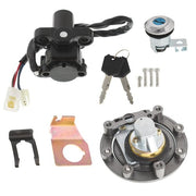 DURAFORCE Ignition Switch Lock Set Gas Cap & Key For Yamaha YZF R1 04-15 R6 06-15 USA