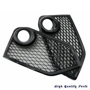 DURAFORCE Fog Light Lamp Covers Fit 2017-2021 for Honda Civic Type R Black Open Mesh