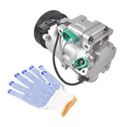 DURAFORCE New A/C Compressor for Hyundai Genesis 3.8 2009-2014 V6 3.8L w/ 6-Groove Pulley