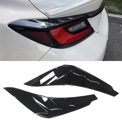 DURAFORCE For 2022-2023 Subaru BRZ GR86 Rear Tail Light Eyebrow Strip Cover Trim Pair