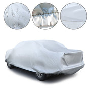 DURAFORCE Pickup Truck Cover Waterproof UV Rain Dust Outdoor Protection Silver Universal