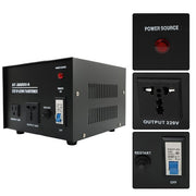 DURAFORCE 3000W Step Up/Down 220V-110V /110V-220V Voltage Converter Transformer New
