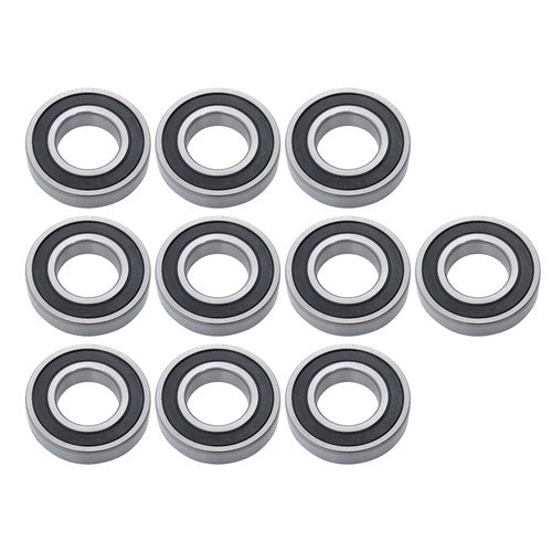 DURAFORCE 10 Pcs Premium 6208 2RS ABEC3 Rubber Sealed Deep Groove Ball Bearing 40x80x18mm