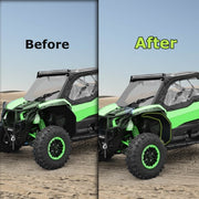 DURAFORCE Wide Fender Flare Kit Fit Kawasaki Teryx KRX 1000 & Special Edition Models 20-25