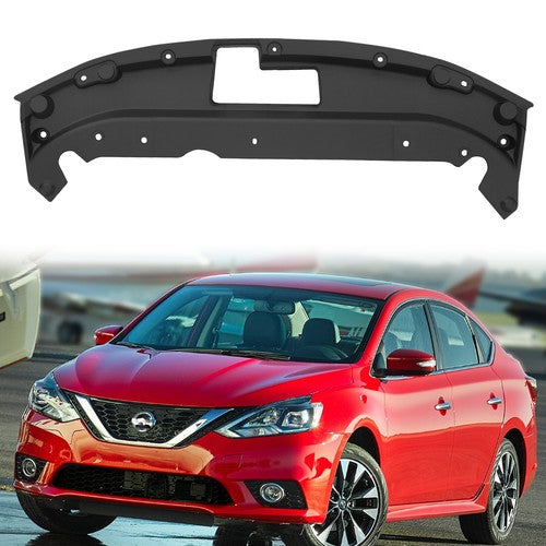 DURAFORCE Front Upper Radiator Support Cover Sight Shield for Nissan Sentra 16-19