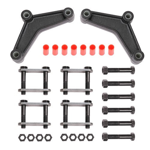 Tandem Trailer Axle Suspension Shackle Kit Heavy Duty for Double Eye Spring