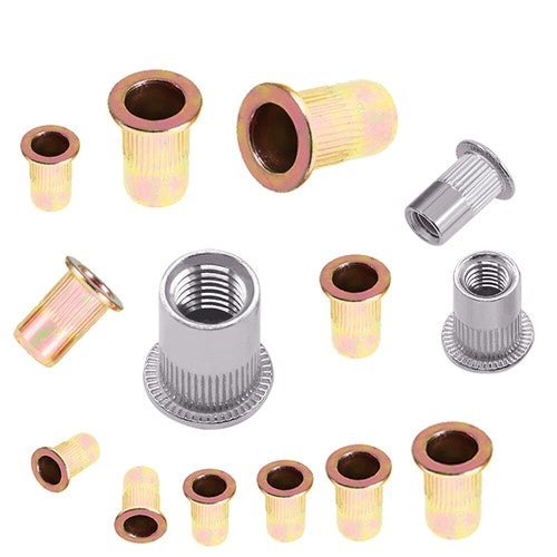 DURAFORCE M3-M10 900Pcs Thread Setting Nutsert Kit Rivet Nut Rivnut Tool Nut Setter