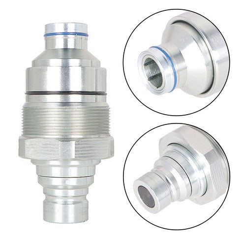 DURAFORCE Male Female Flat Face Coupler Kit For Bobcat Loader Excavator 7246790 6667807