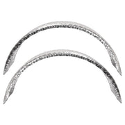 DURAFORCE 2-Pack 14 Gauge Aluminum Diamond Plate Round Trailer Cargo Fender 9" X 31" X 15"