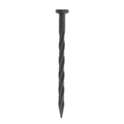 DURAFORCE No Dig Lawn Border L-shaped Lawn Garden Edging Kit With Anchoring Spikes Plastic