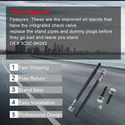 DURAFORCE 3C3Z-9K042-A Updated Stand Pipe & Dummy Plug Kit Fit For 2004-10 Ford 6.0L E-350