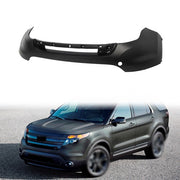 DURAFORCE W/o Sensors Holes W/ Tow Hook Hole For Ford Explorer 2011-15 Front Bumper Cover