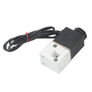 DURAFORCE 1/8 inch 3 way zero pressure differential air-water electric solenoid valve 12V