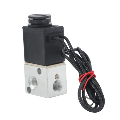 DURAFORCE 1/8 inch 3 way zero pressure differential air-water electric solenoid valve 12V