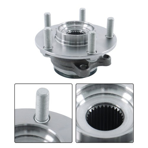 DURAFORCE 513298 Front Wheel Hub Bearing Assembly 2014-2015 Fit For Nissan Rogue Select