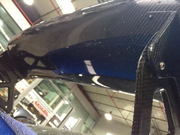 DURAFORCE Carbon Fiber Trunk Street Spoiler Wing For 2007 2008-2014 Subaru GVF STI V-SR GT