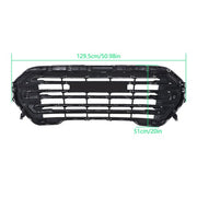 DURAFORCE Plastic Chrome Front Upper Mesh Grille New For GMC Terrain SLE/SLT 2022 2023
