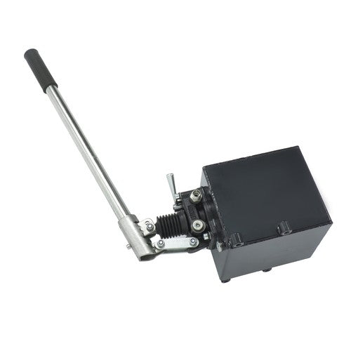 DURAFORCE Hydraulic Piston Hand Pump 2.7 Cid 5 Quart With Valve For Double Acting Cylinder