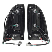 DURAFORCE For Black Smoked 2005-2015 Toyota Tacoma LED Tube Tail Lights Brake Lamps 05-15