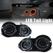 DURAFORCE For 2007-2017 Nissan GTR GT-R R35 A Pair Fit Rear Lamps Assembly LED Tail Light