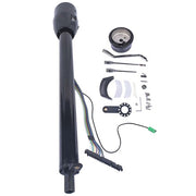 DURAFORCE 32" Automatic Column Shift Tilt Steering Column No Key & Wheel Adapter Black