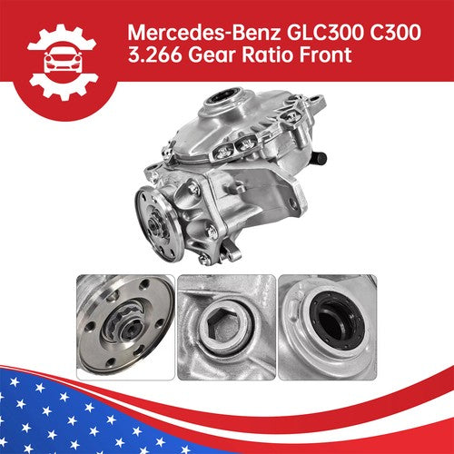DURAFORCE Axle Differential Assembly A2053304207 For Mercedes E350 W213 C300 W205 4Matic