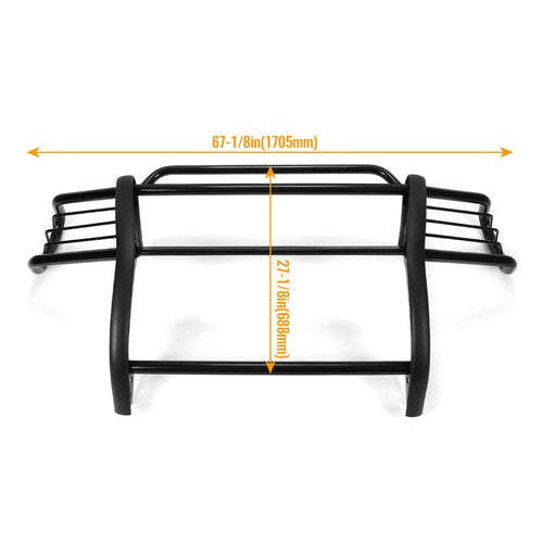 Black Grill Brush Guard Light Protector for Toyota Tacoma 1998-2004