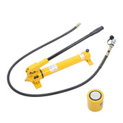 DURAFORCE 30 Ton Hydraulic Jack Power Ram Kit and CP-700 Manual Hydraulic Hand Pump