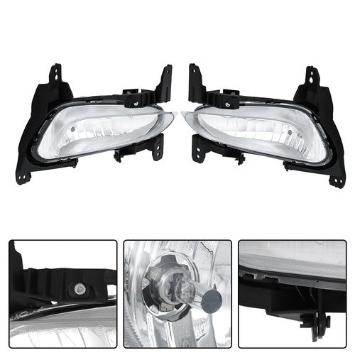 DURAFORCE Front Lower Bumper Complete W/Grill Fog Light For Buick Encore 2017-2020 2021