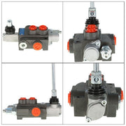 DURAFORCE Hydraulic Directional Control Valve SAE Ports 3600Psi W/Joystick 1 Spool 13Gpm
