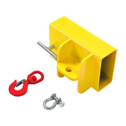 DURAFORCE Forklift Lifting Hook Attachment Mobile Forklift Crane with Swivel Hook 2200lbs