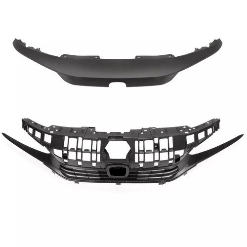 Honda Civic Sport 2022-2024 Front Bumper Upper Grille Grill Cover Molding