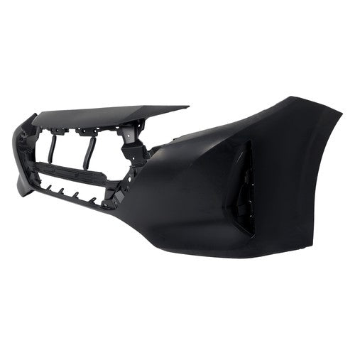 DURAFORCE Plastic For Nissan sentra S/SV/SR 2024 Black Front Bumper Cover Primed New